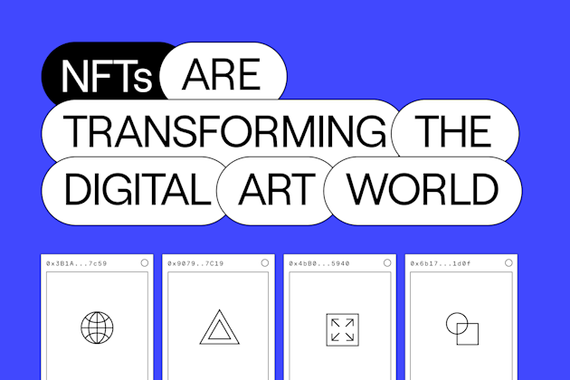 NFTs are transforming the digital art world. cover image