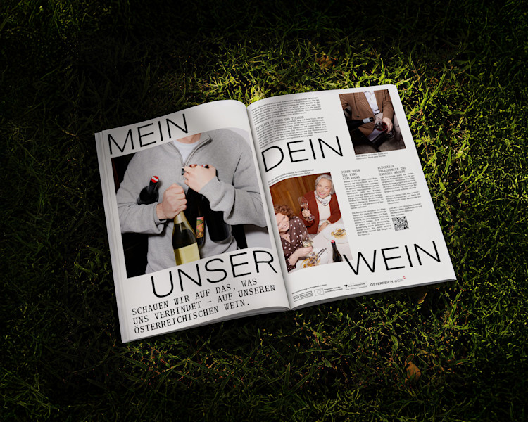 Locations | Wien | NEWS | Wine-Win: Scholz & Friends Wien konzipiert die bisher größte Kampagne der Österreich Wein Marketing rund um die rot-weiß-rote Banderole.