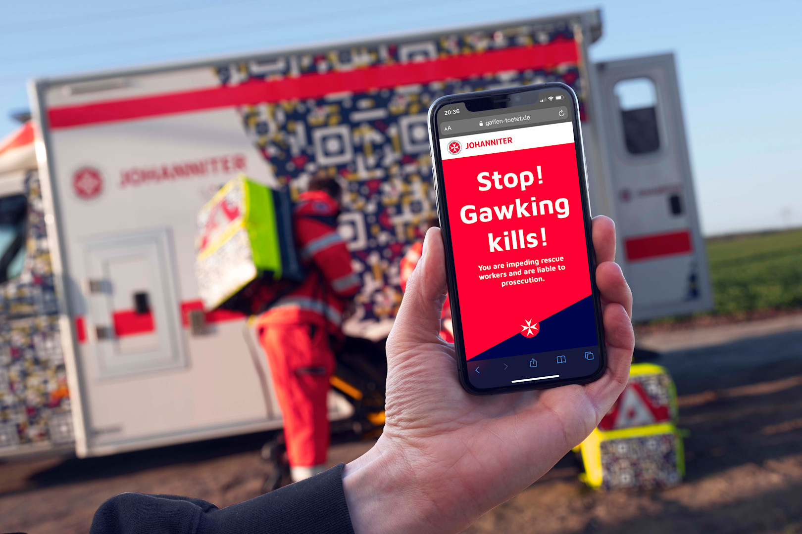 Case I Johanniter - Gawking kills I Image