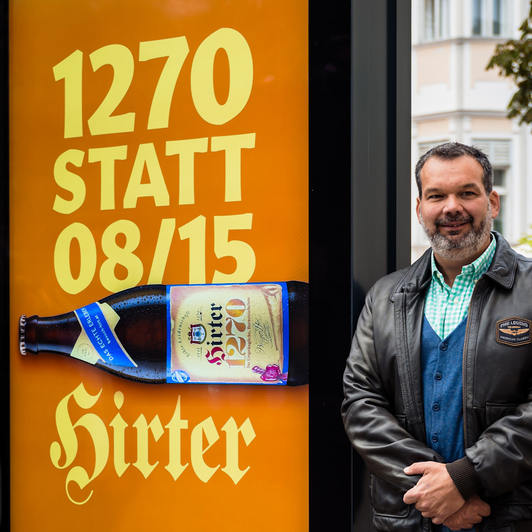 Von Märzenbechern und Krafttieren: Hirter Bier