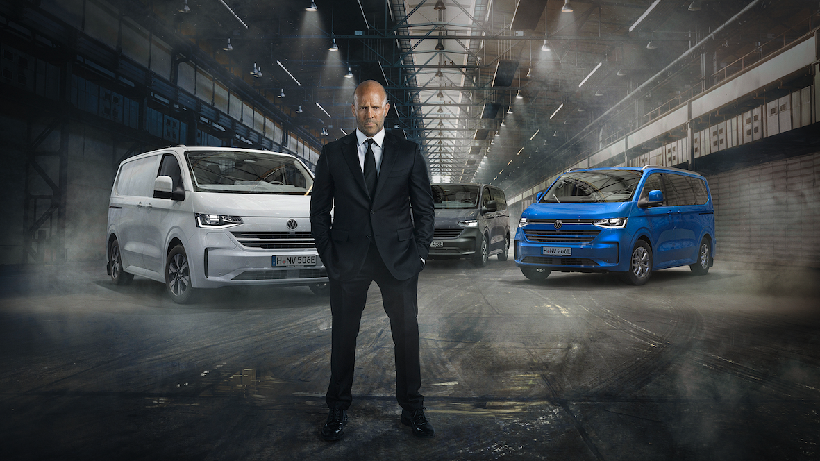 Presse | Mit Jason Statham auf Mission: Der neue Transporter von Volkswagen Nutzfahrzeuge startet durch
