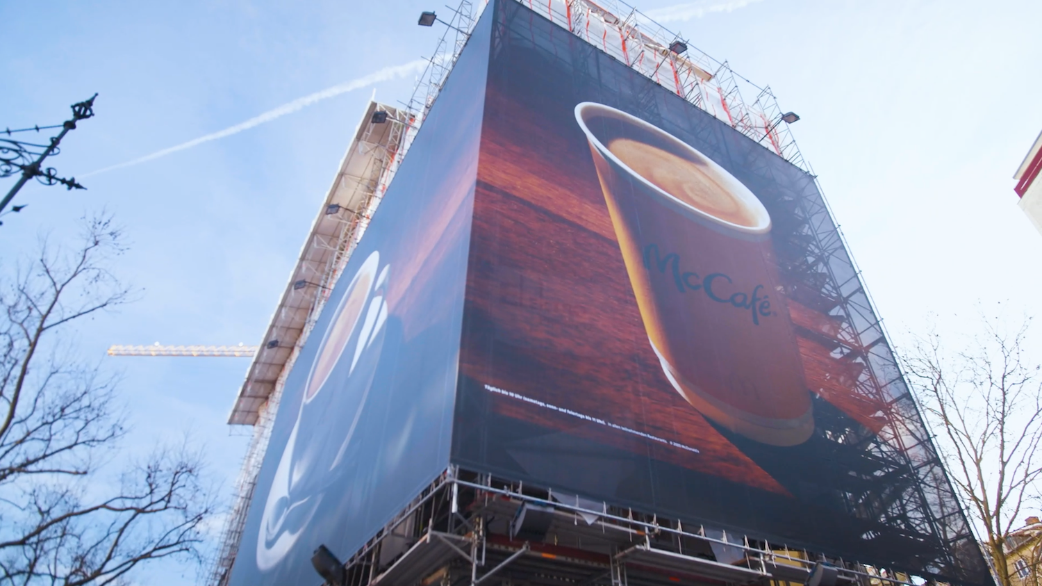 Case I McCafe I Video I Poster Steaming Billboard