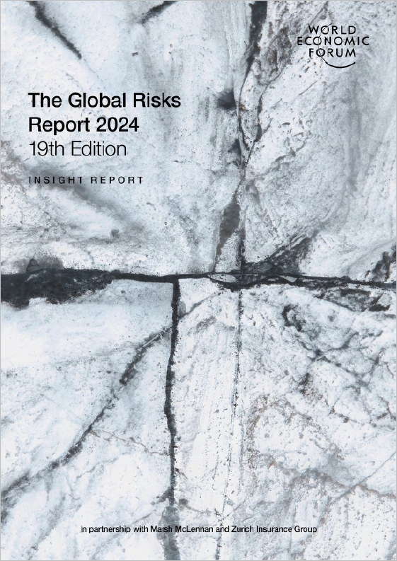 World Economic Forum 2024 Global Risks Report cover