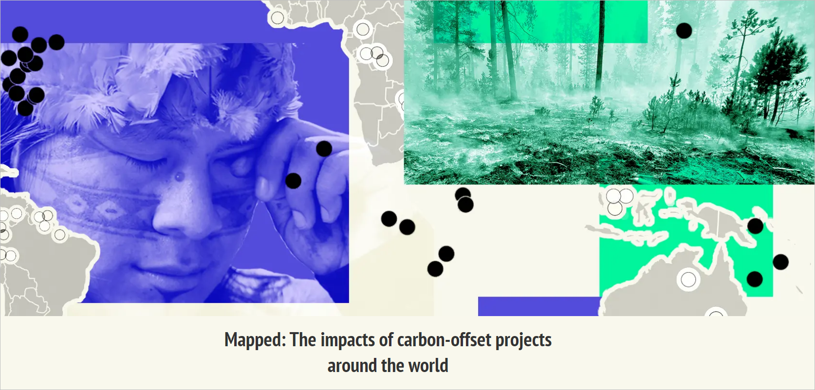 Mapped: The impacts of carbon-offset projects around the world cover