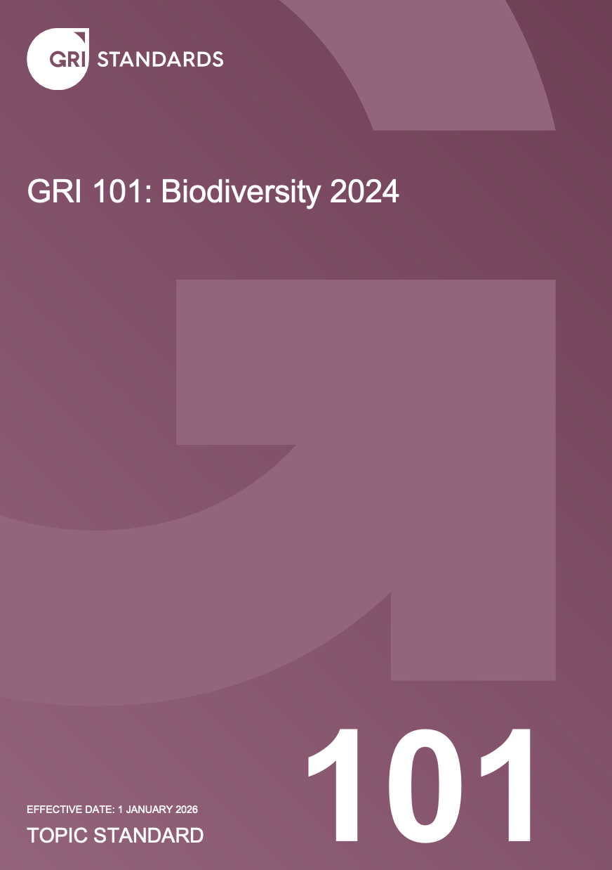 GRI 101: Biodiversity 2024 cover