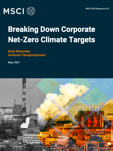 Breaking Down Corporate Net-Zero Climate Targets cover