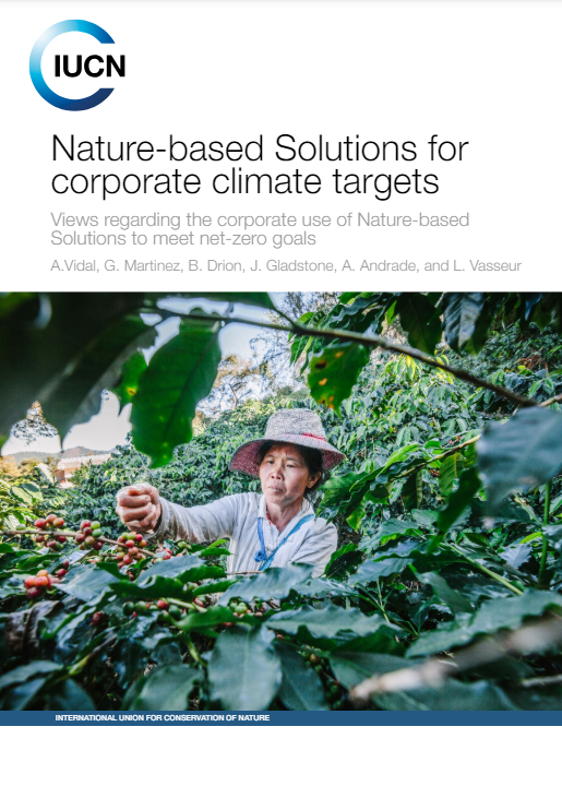 Nature-based Solutions for corporate climate targets cover