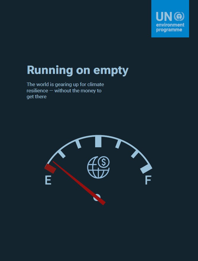 Adaptation Gap Report 2025: Running on Empty cover