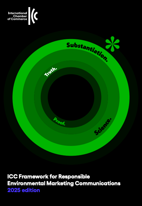 ICC Framework for Responsible Environmental Marketing Communications - 2025 Edition cover