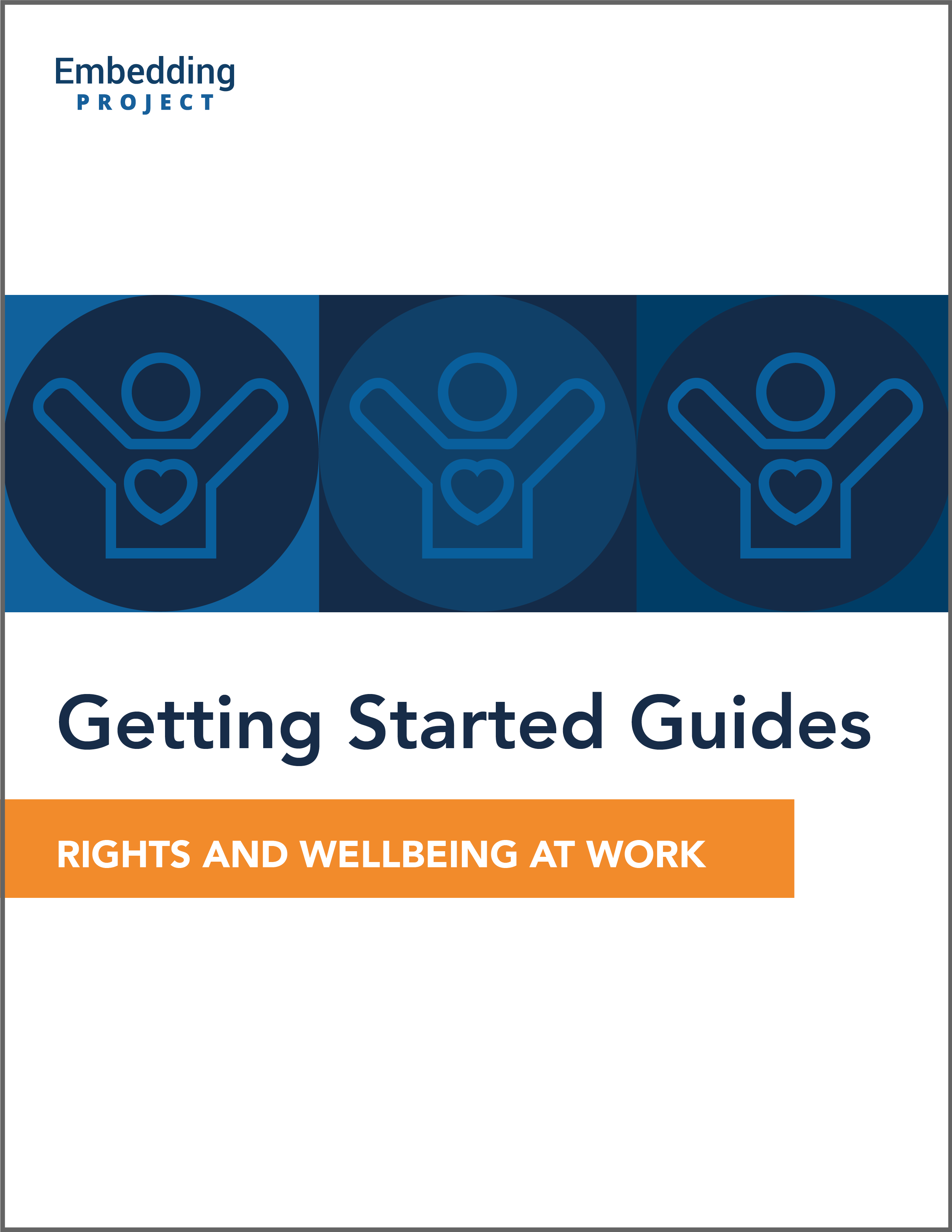 Getting Started Guides: Rights and Wellbeing at Work cover
