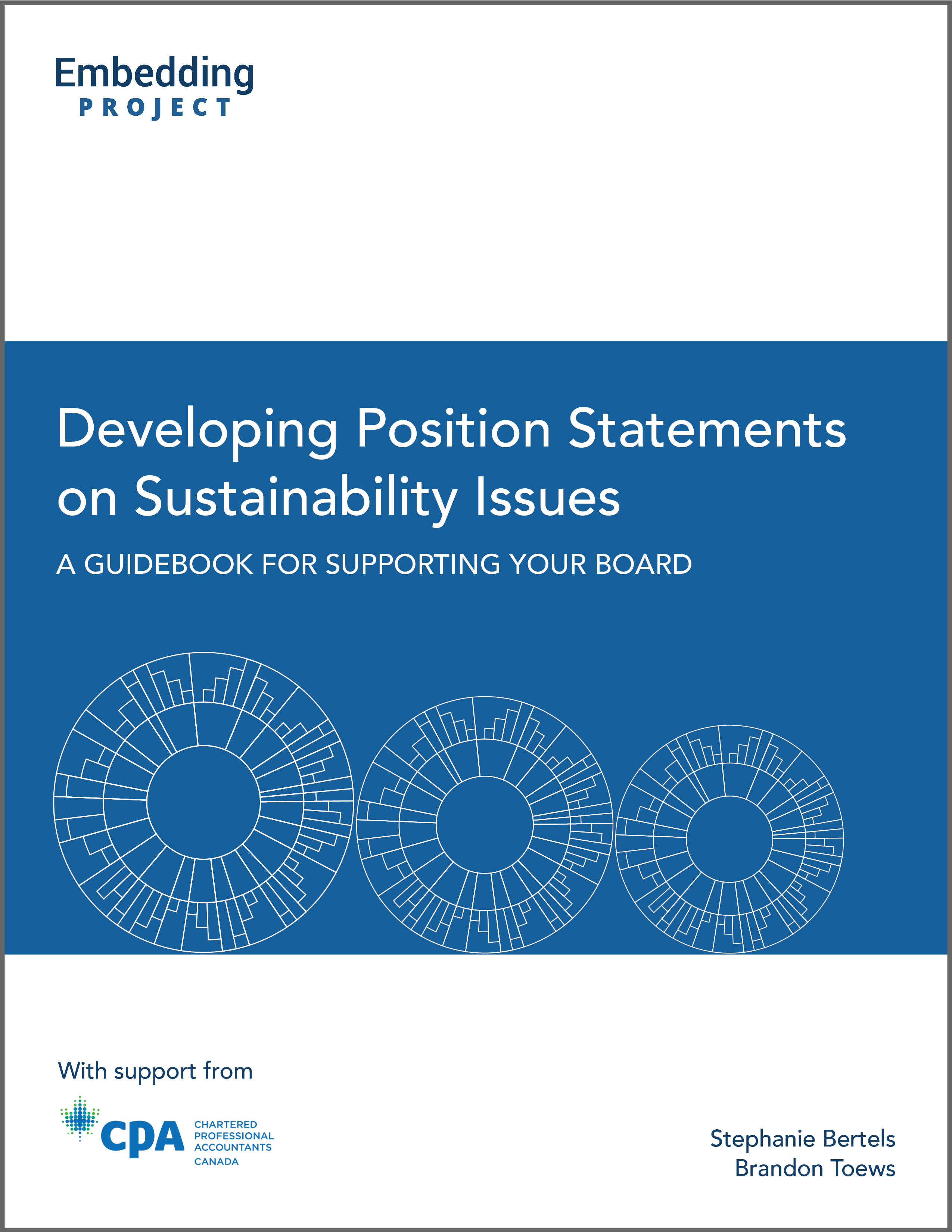 Developing Position Statements on Sustainability Issues cover