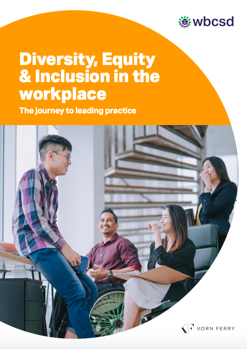 Diversity, Equity & Inclusion in the workplace: The journey to leading practice cover