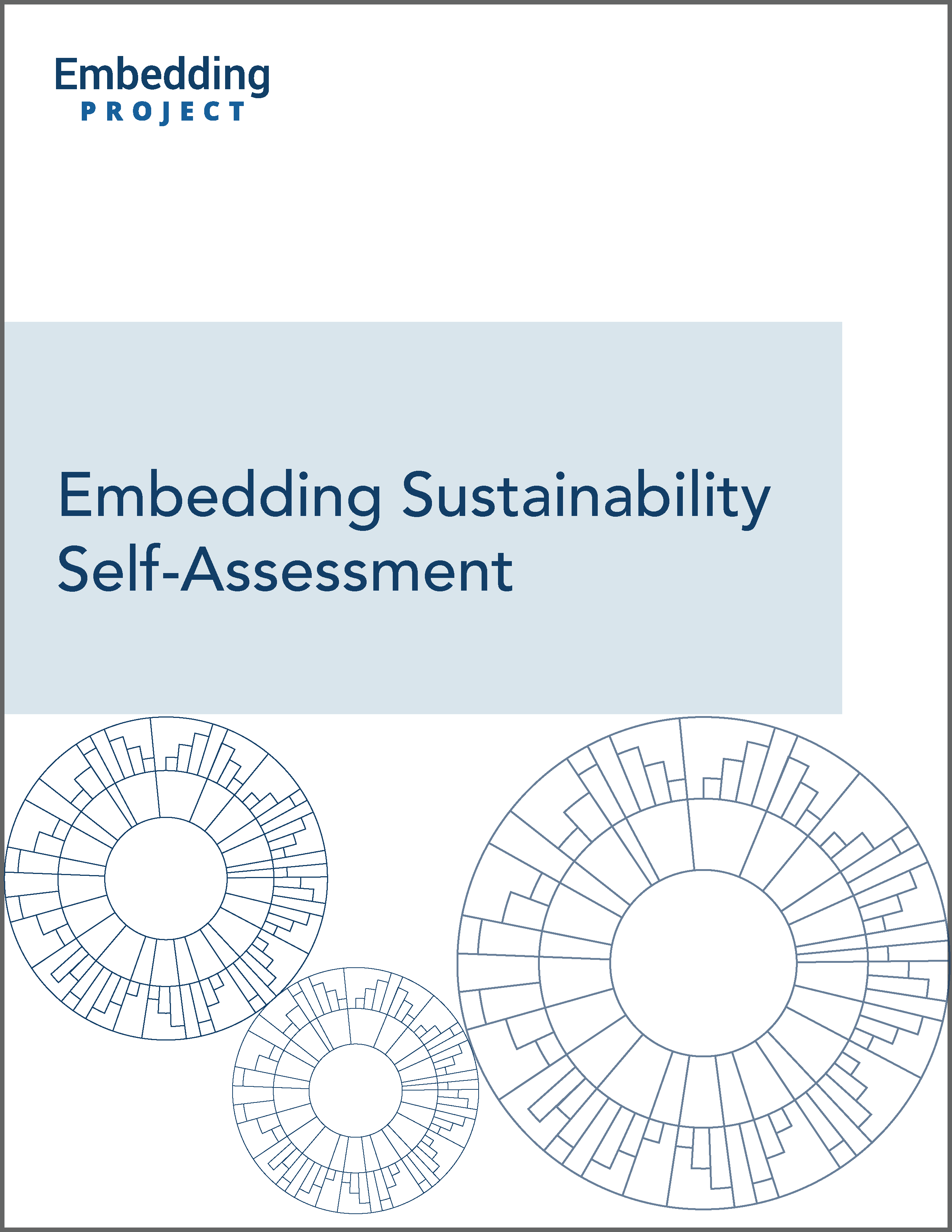 Embedding Sustainability Self-Assessment cover