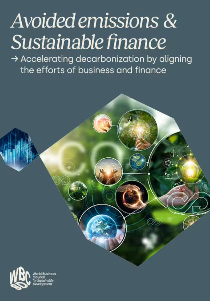 Accelerating decarbonization by aligning the efforts of business and finance cover