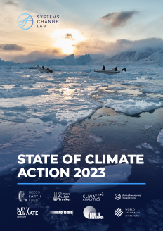 State of Climate Action 2023 cover
