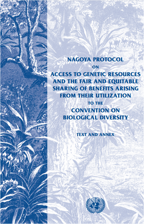 The Nagoya Protocol on Access and Benefit-sharing cover