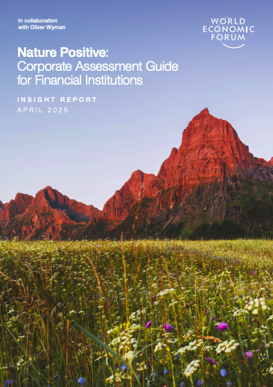Nature Positive: Corporate Assessment Guide for Financial Institutions cover