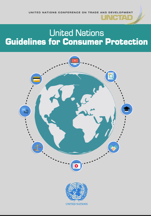 United Nations Guidelines for Consumer Protection cover
