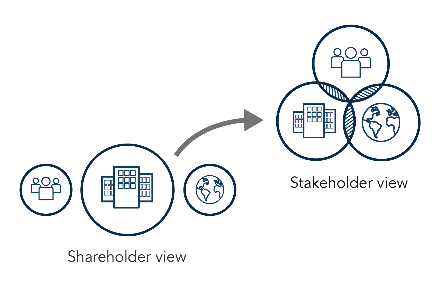 Shareholder to stakeholder view