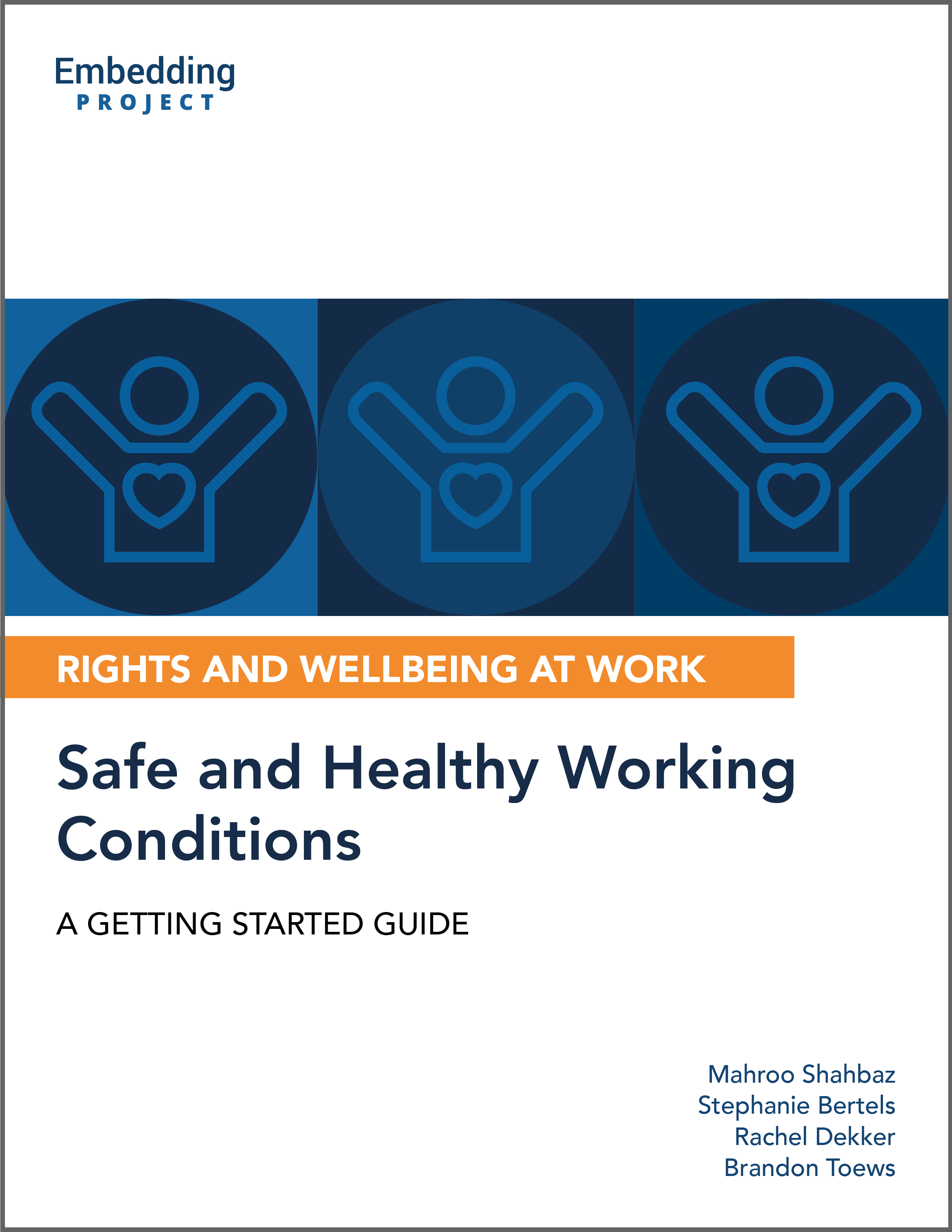 Safe and Healthy Working Conditions: A Getting Started Guide cover
