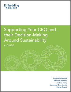 Supporting your CEO cover