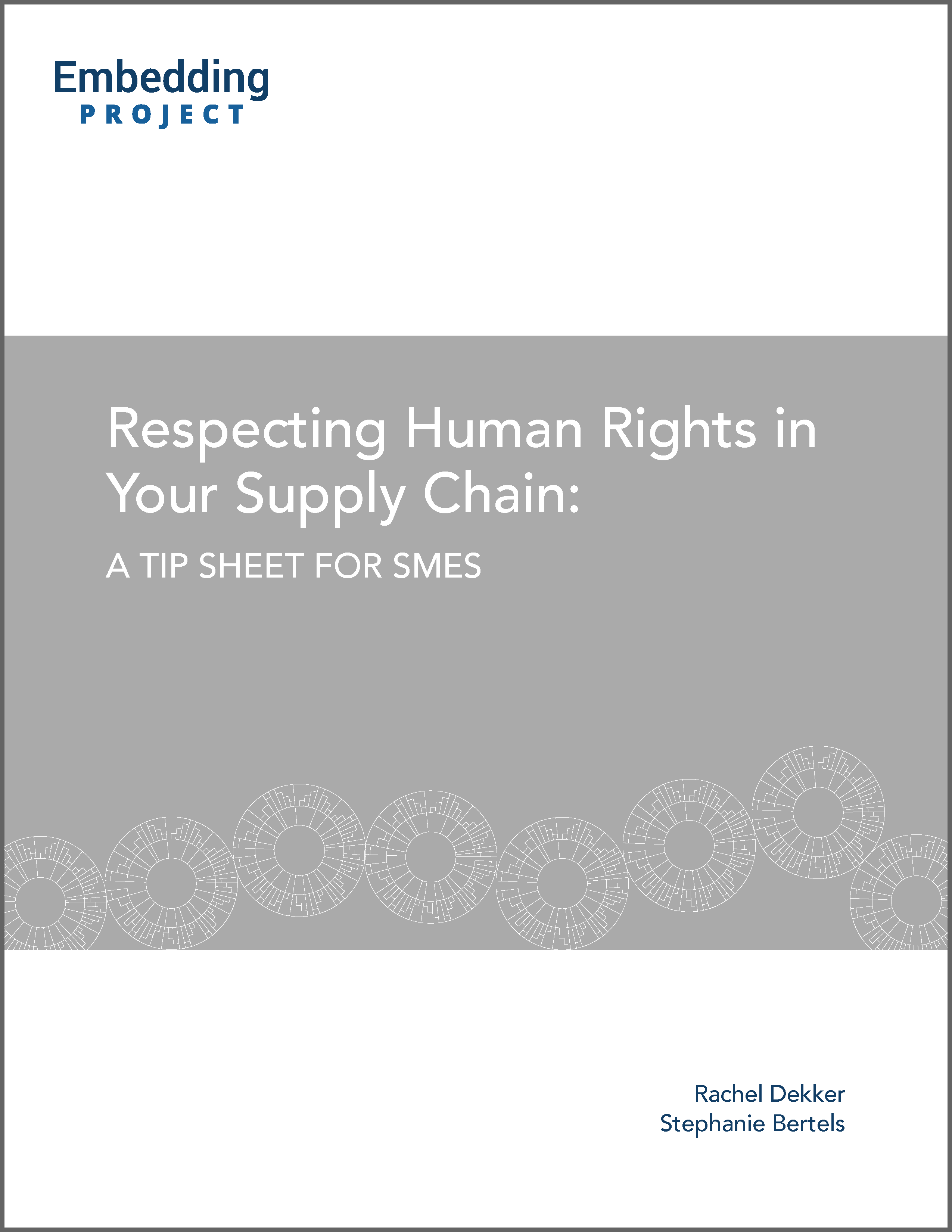 Respecting Human Rights in Your Supply Chain: A Tip Sheet for SMEs cover