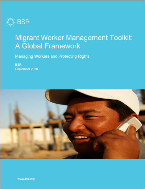Migrant Worker Management Toolkit: A Global Framework cover