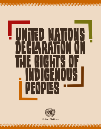 United Nations Declaration on the Rights of Indigenous Peoples (UNDRIP) cover