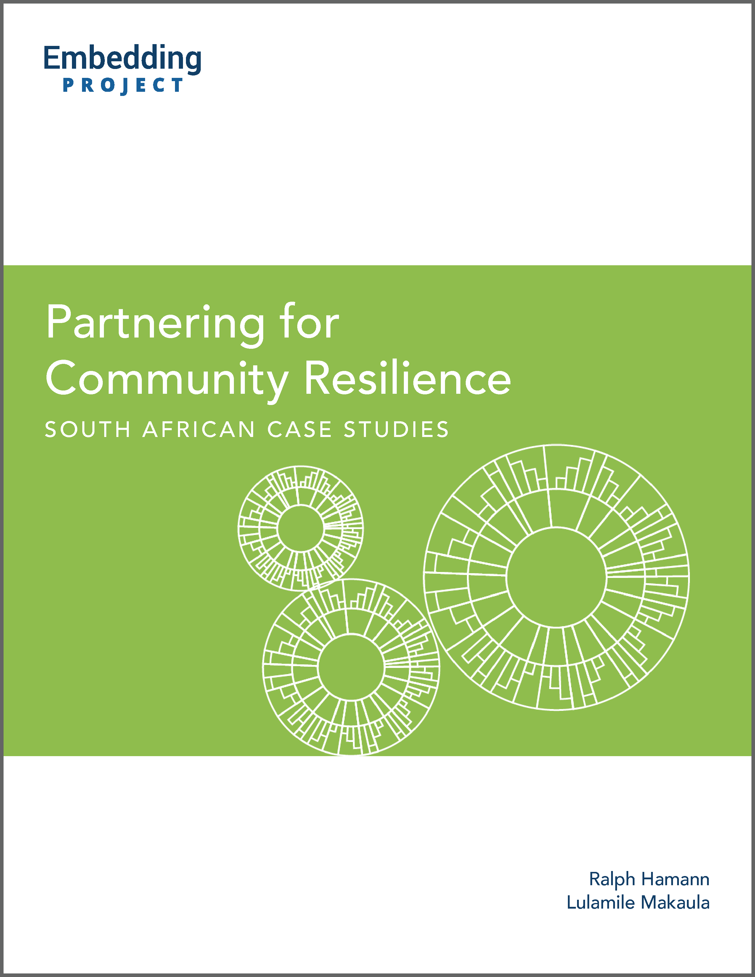Partnering for Community Resilience: South African Case Studies cover