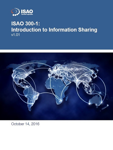 ISAO 300-1: Introduction to Information Sharing cover