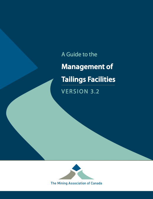 A Guide to the Management of Tailings Facilities cover