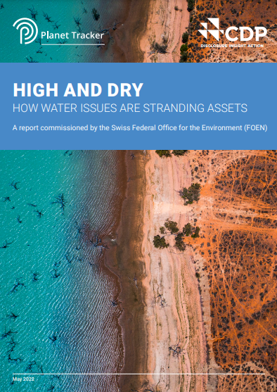 High and Dry: How Water Issues are Stranding Assets cover