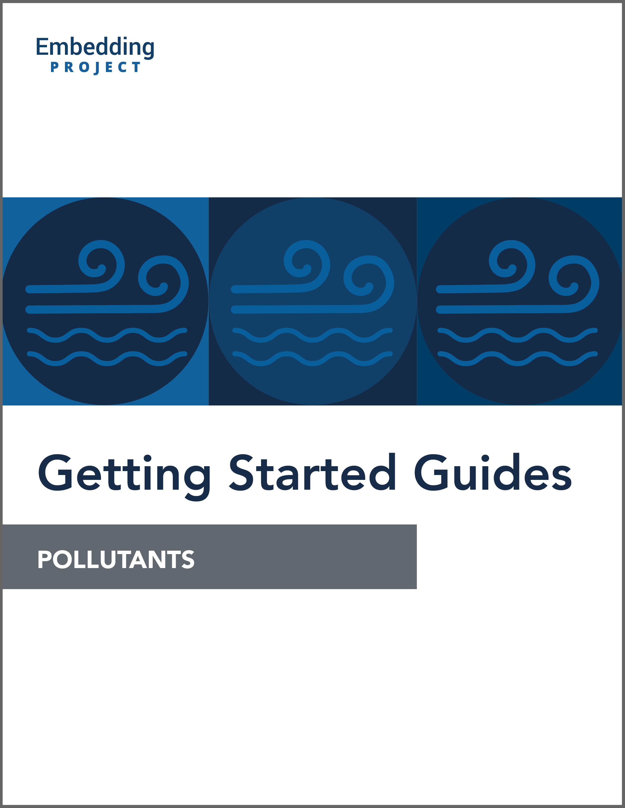 Getting Started Guides: Pollutants cover