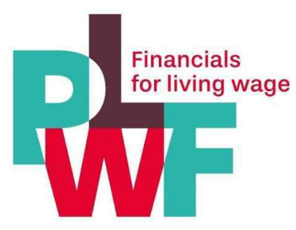 The Platform Living Wage Financials (PLWF) cover