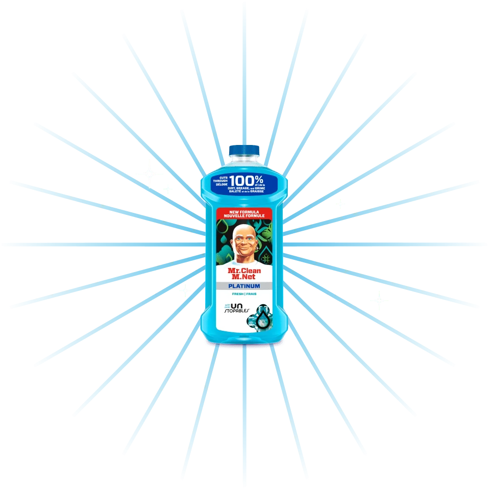 Nettoyant tout usage M. Net, nettoyant liquide, Unstopables