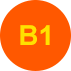 Logo de la vitamina B1 com Tiamina