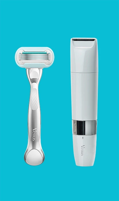 Gillette Venus Extra Smooth Sensitive razor and Bikini Trimmer
