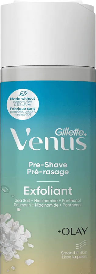 Women's Pre-Shave Sea Salt Scrub front view