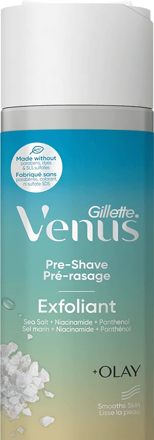 Women's Pre-Shave Sea Salt Scrub front view