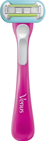 Venus Extra Smooth Disposable Razor with 5 blades for a close, smooth shave and skin comfort