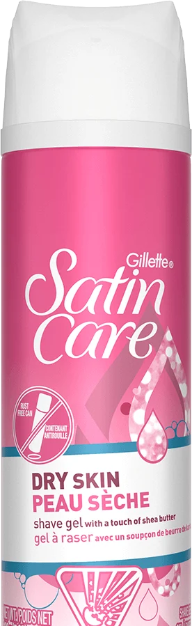 Satin Care Dry Skin rust free can