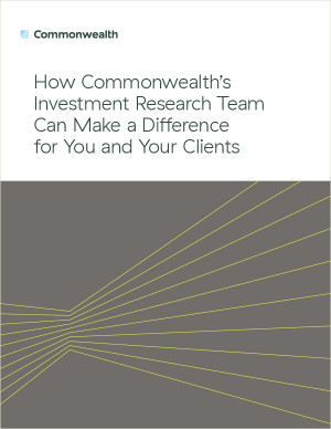 How Commonwealth’s Investment Research Team Can Make a Difference