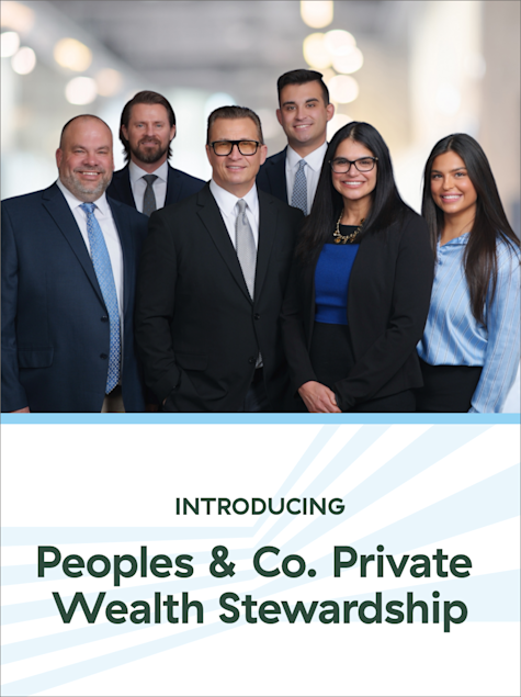 Group photo of the Peoples and Co. team.