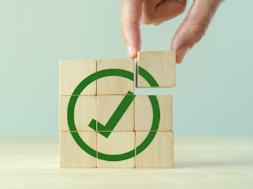 a checkmark indicating completion of investment adviser code of ethics requirements