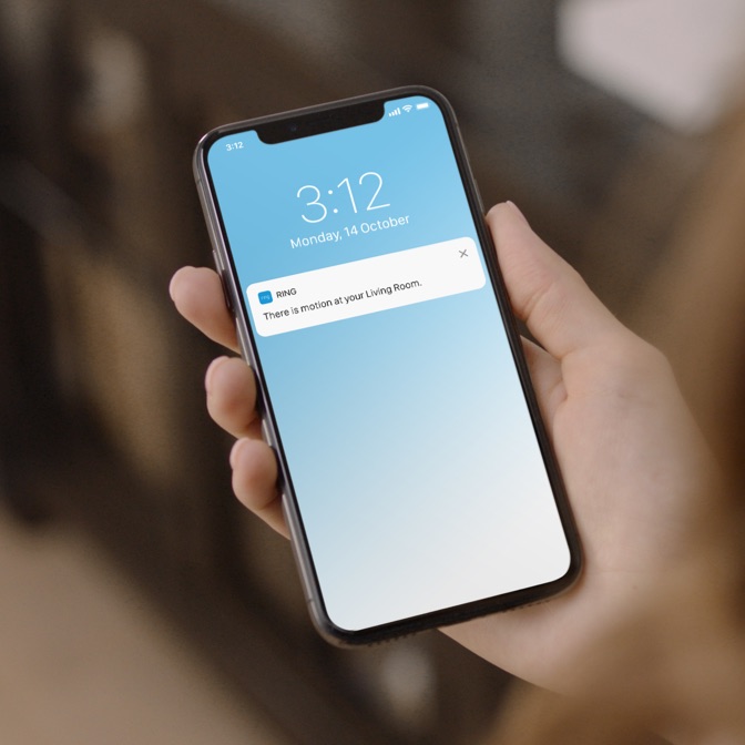Control it all from the fee Ring App Retrofit Kit with 5-Piece Alarm Bundle