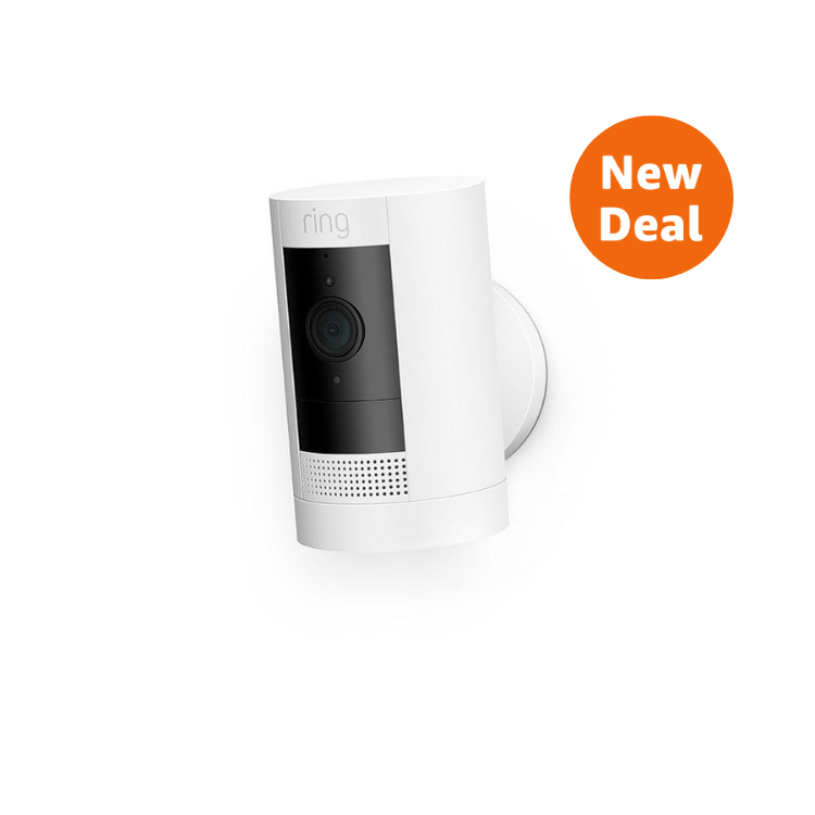 White:Stick Up Cam Battery