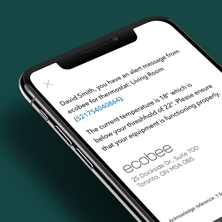 automatic smartphone alerts