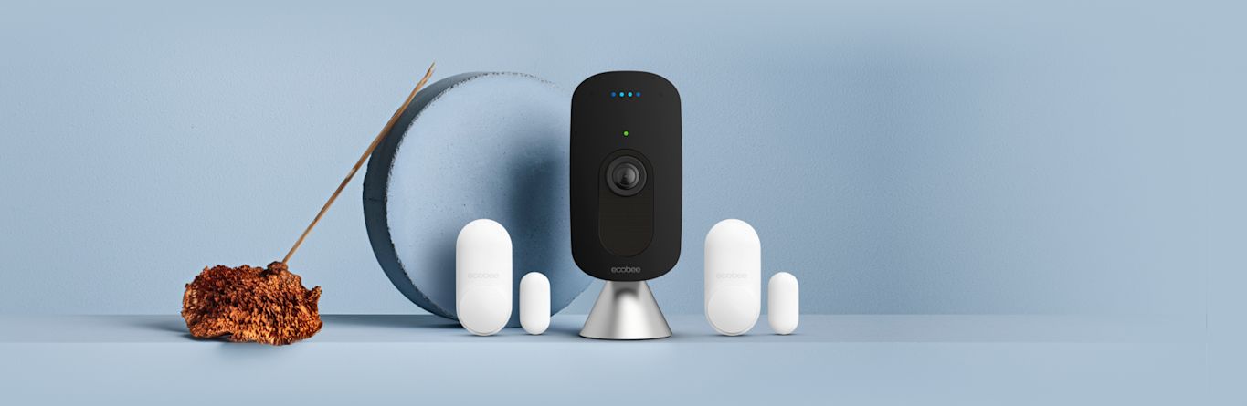 ecobee SmartCamera and 2 SmartSensors for doors & windows.