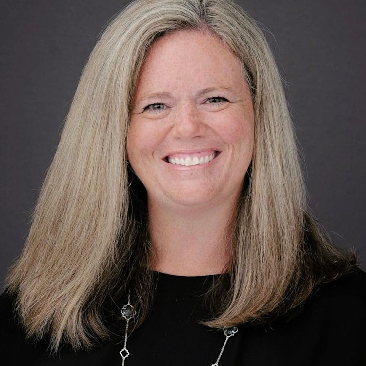 Woman smiling