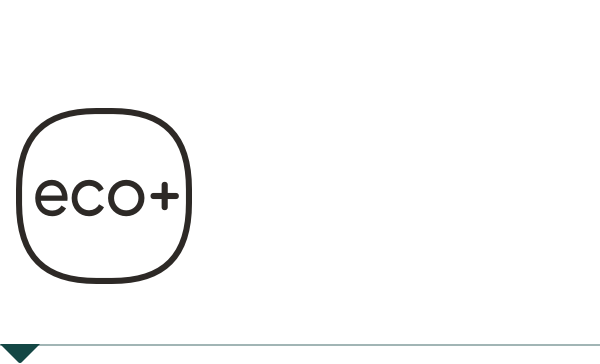 An eco+ icon